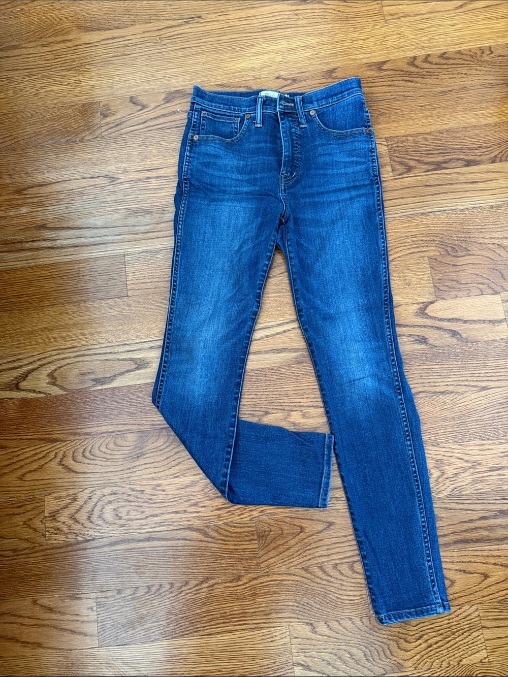 Madewell Indigo High-Rise Skinny Jeans